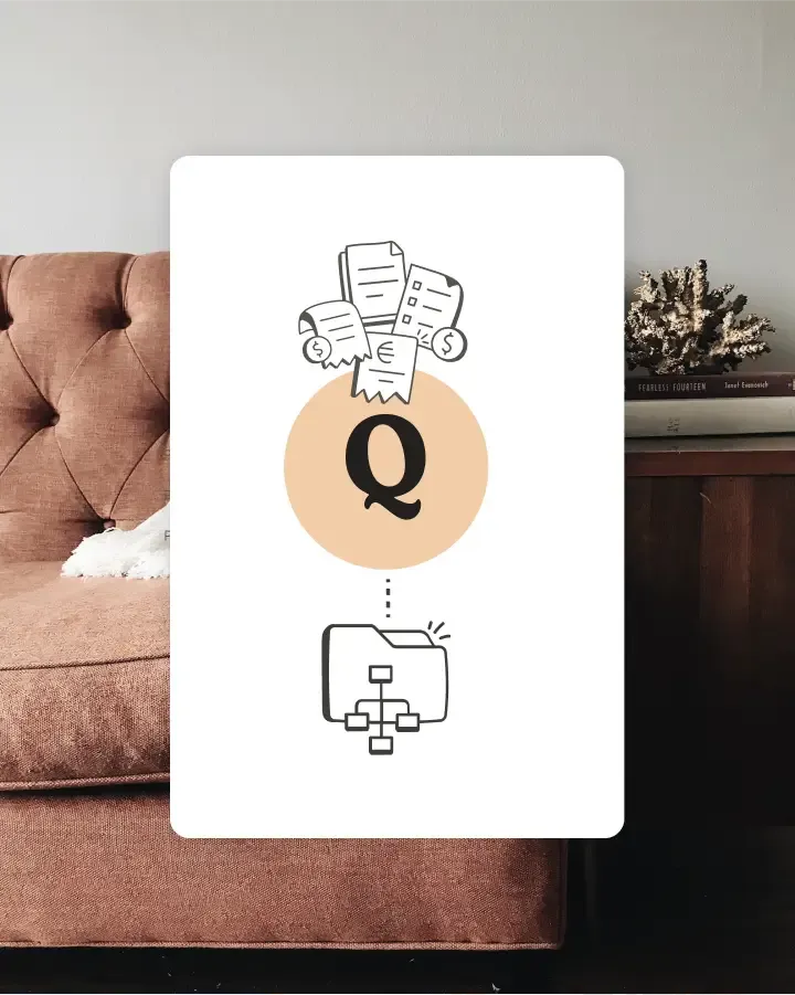 Illustration of Quaderno helping to reduce administrative tasks