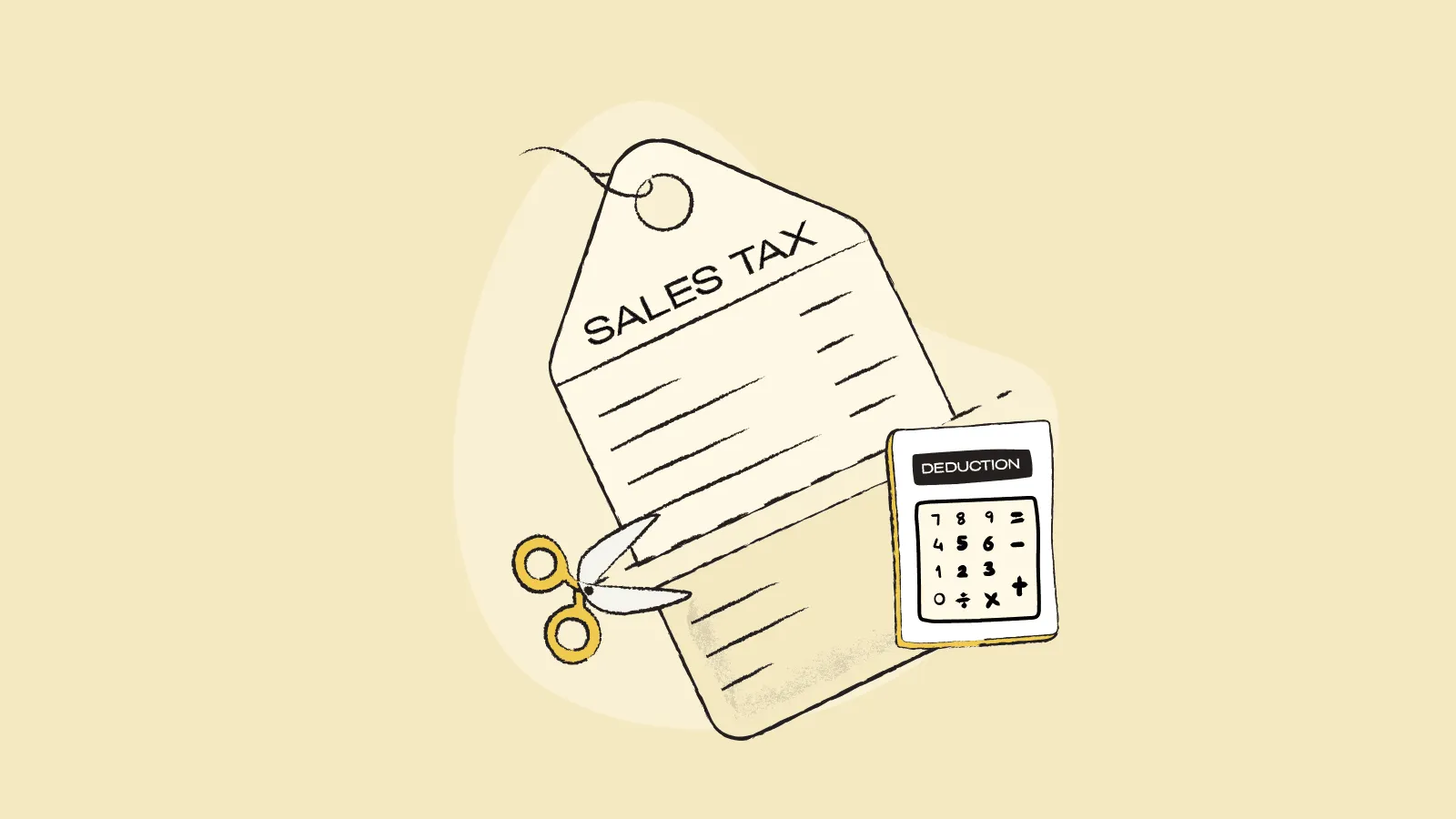 What is a sales tax deduction?