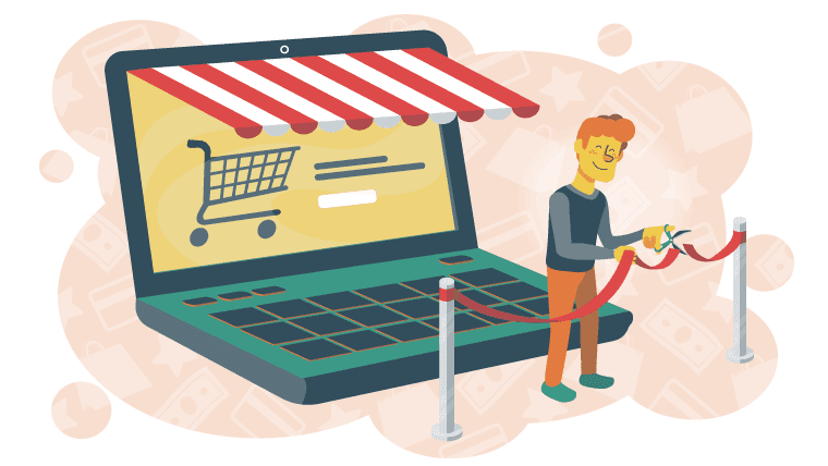 Illustration of Cómo crear un negocio online legalmente en pocos pasos