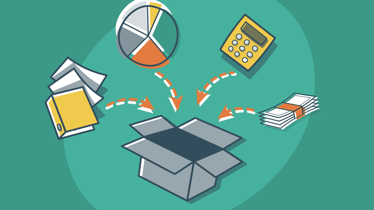 Illustration of How to use Dropbox accounting for your business