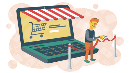 Illustration of Cómo crear un negocio online legalmente en pocos pasos