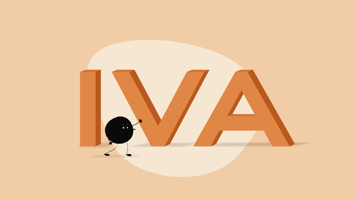 Imagen de Qoodle mostrando la palabra IVA